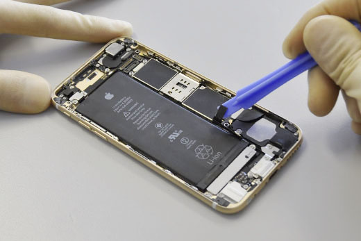 iPhone6sのバッテリー交換 | iPhone修理レスキュー