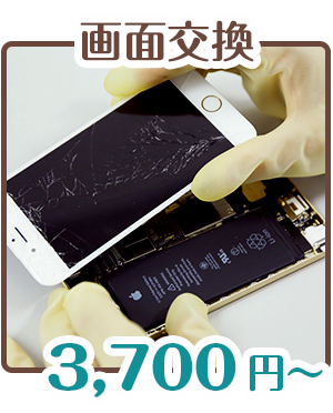 画面交換 3,700円〜